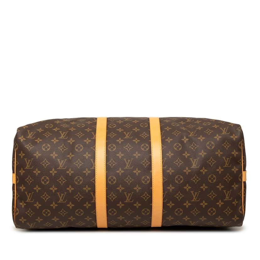 Louis Vuitton Monogram Keepall Bandouliere 55 Brown Very good condition - Inside View