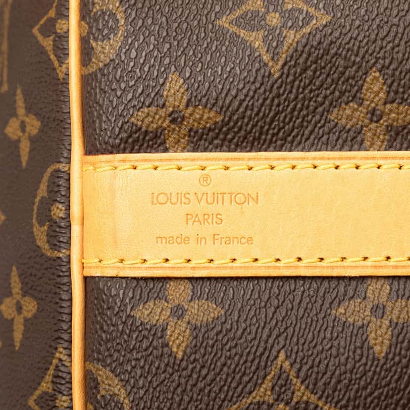 Louis Vuitton Monogram Keepall Bandouliere 55 Brown Very good condition - Box View