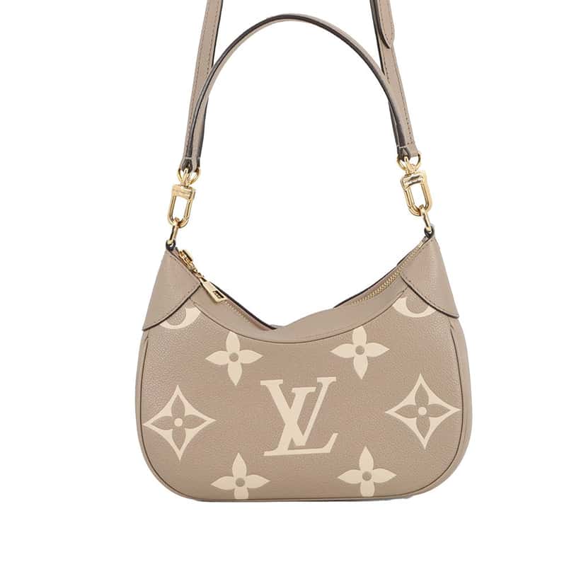 Louis Vuitton Bicolor Monogram Empreinte Bagatelle Brown Leather Very good condition - Front View