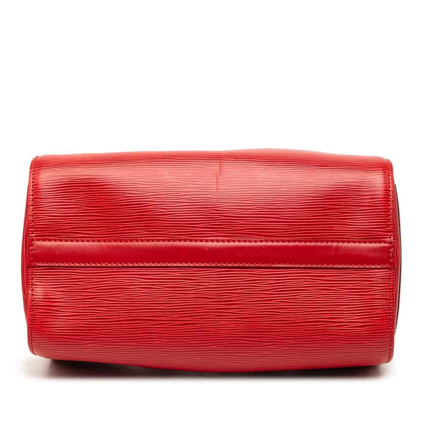 Louis Vuitton Epi Speedy 25 Red Leather Very good condition - Inside View
