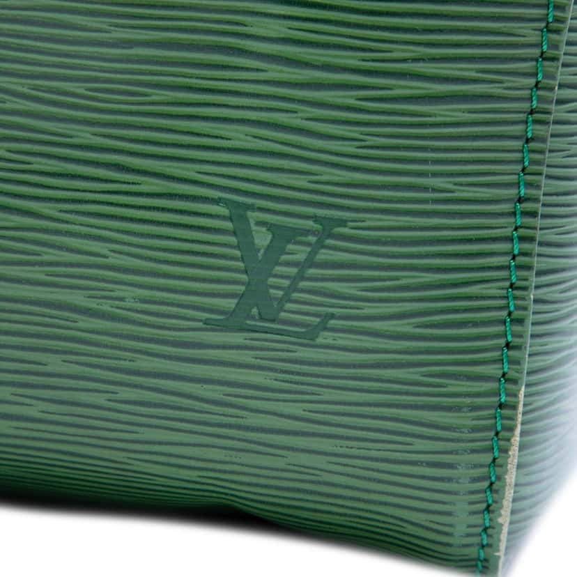 Louis Vuitton Epi Speedy 35 Green Leather Very good condition - Box View