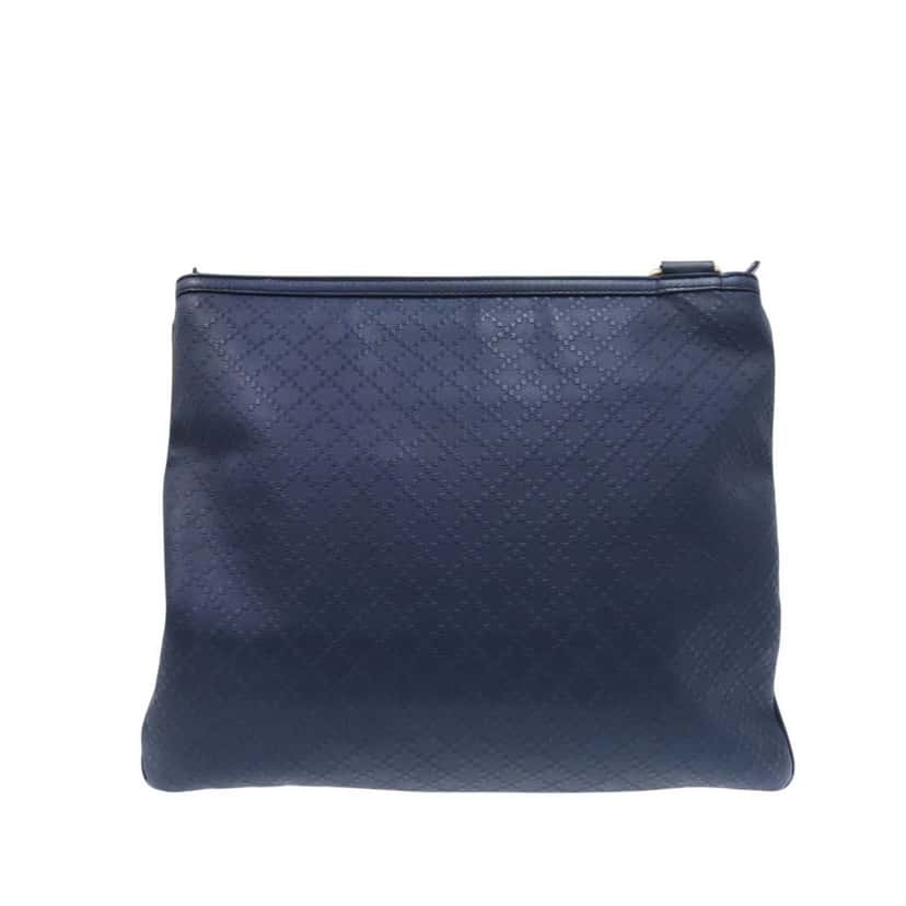Gucci Diamante Hilary Lux Crossbody Blue Leather Very good condition - Back View