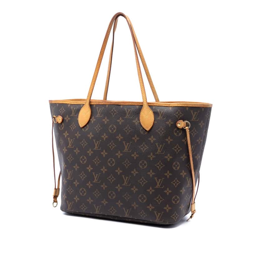 Louis Vuitton Monogram Neverfull MM Brown Very good condition - Back View