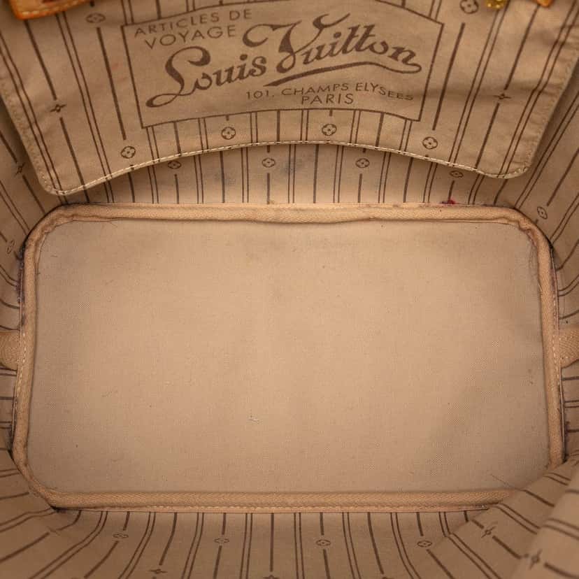 Louis Vuitton Monogram Neverfull MM Brown Very good condition - Model View