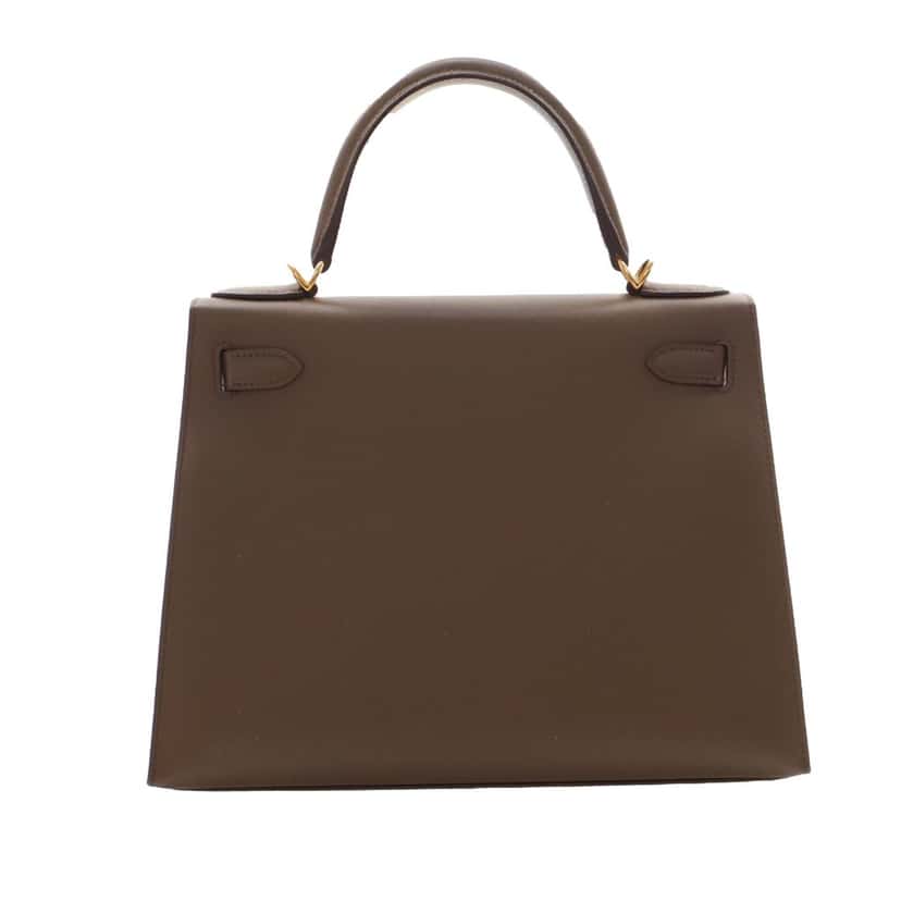 Hermès Veau Madame Kelly Sellier II 28 Brown Leather Very good condition - Model View