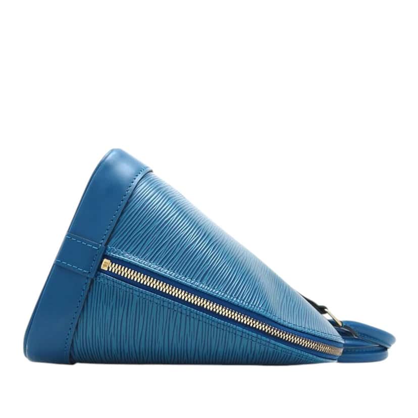 Louis Vuitton Epi Alma PM Blue Leather Very good condition - Inside View