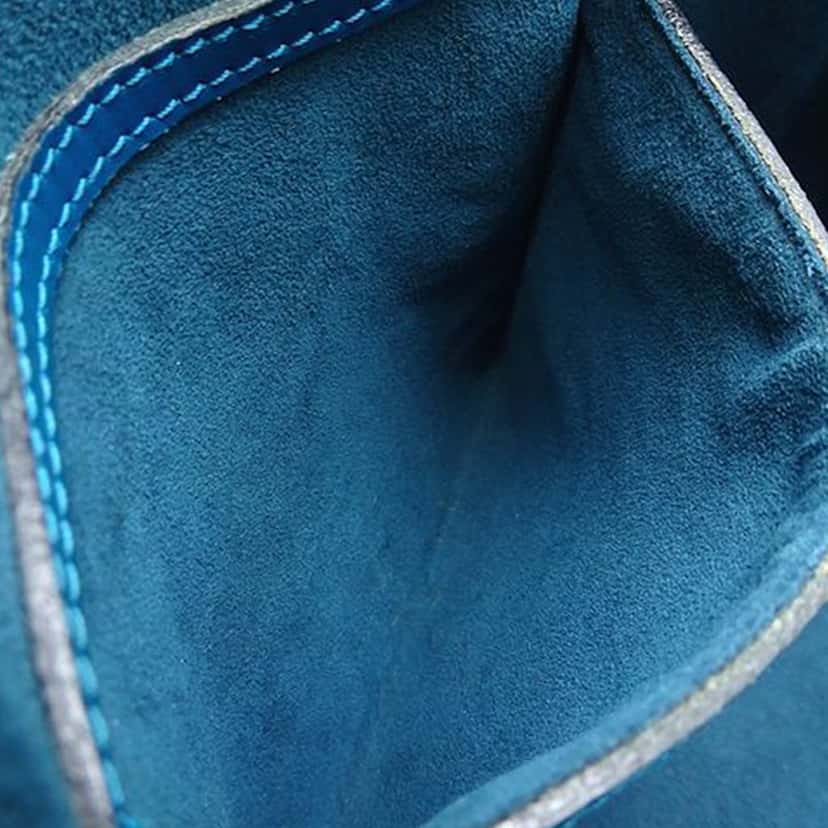 Louis Vuitton Epi Alma PM Blue Leather Very good condition - Box View