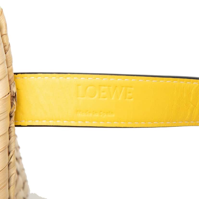 Loewe Small Palm Leaf Basket Tote Beige Very good condition - Box View