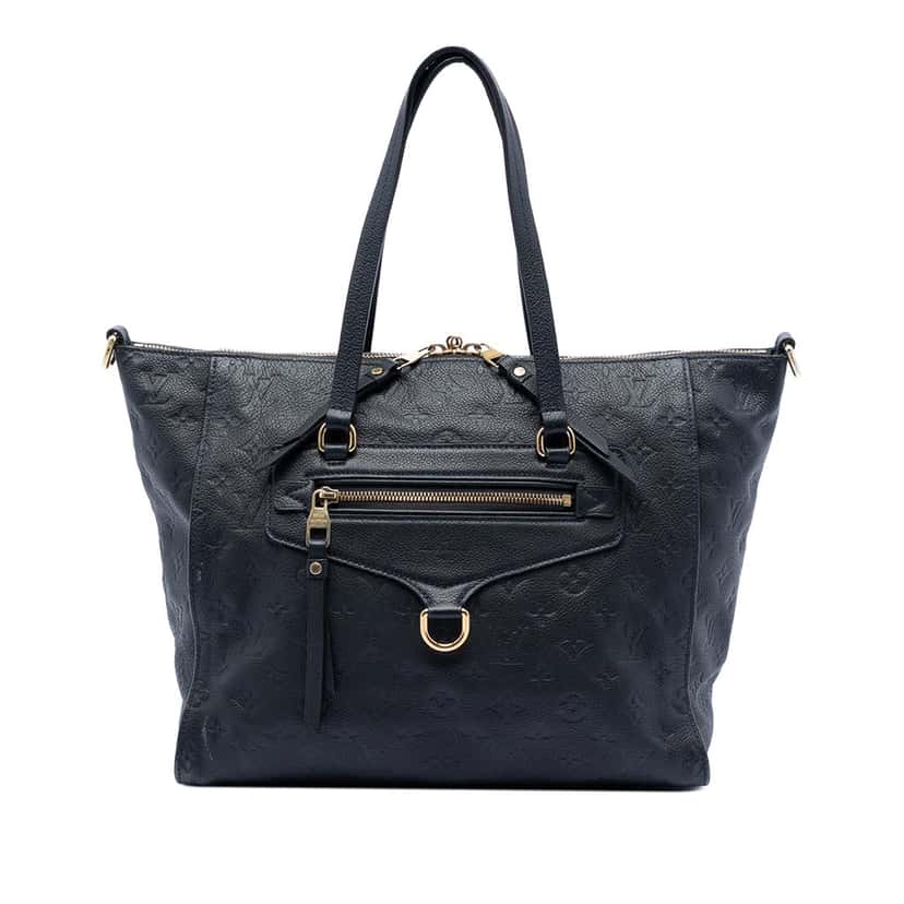 Louis Vuitton Monogram Empreinte Lumineuse PM Blue Leather Very good condition - Front View