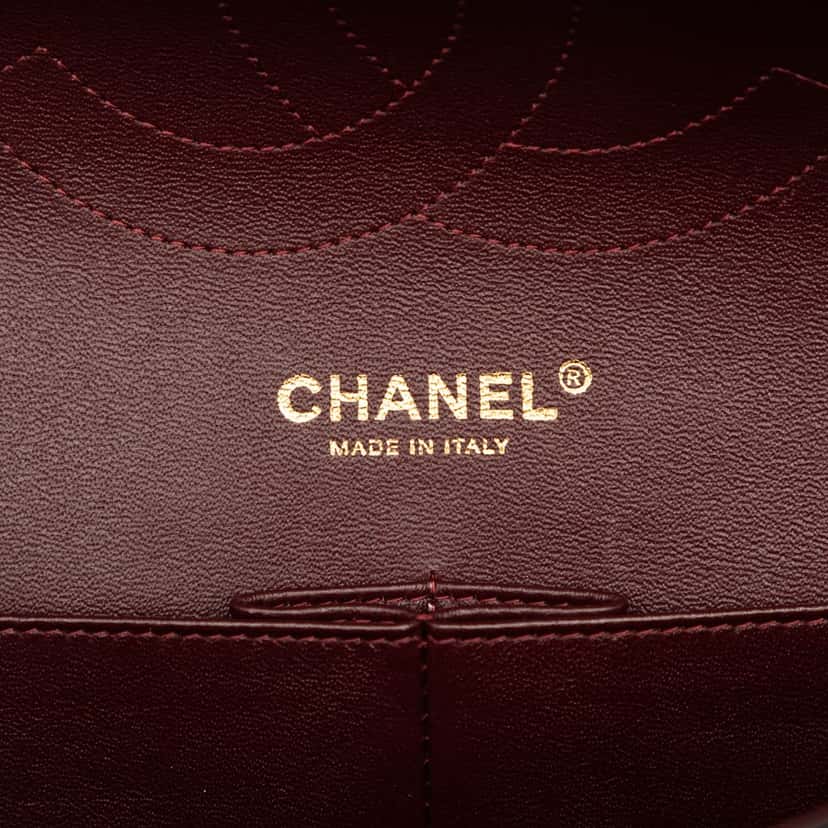 Chanel Jumbo Classic Lambskin Double Flap Black Leather Very good condition - Box View