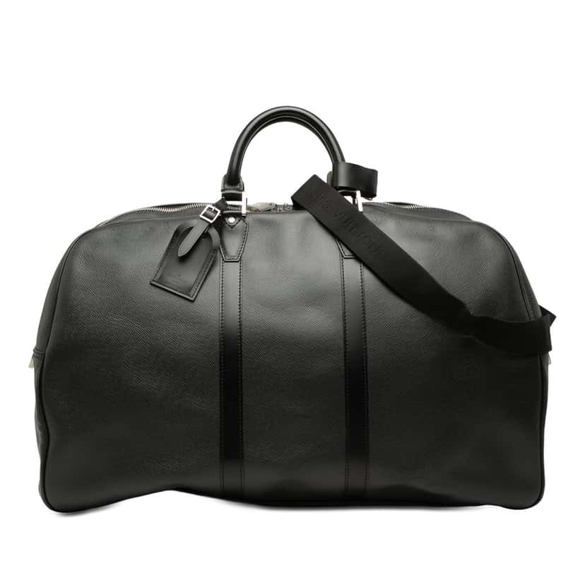 Louis Vuitton Taiga Kendall GM Black Leather Very good condition - Front View