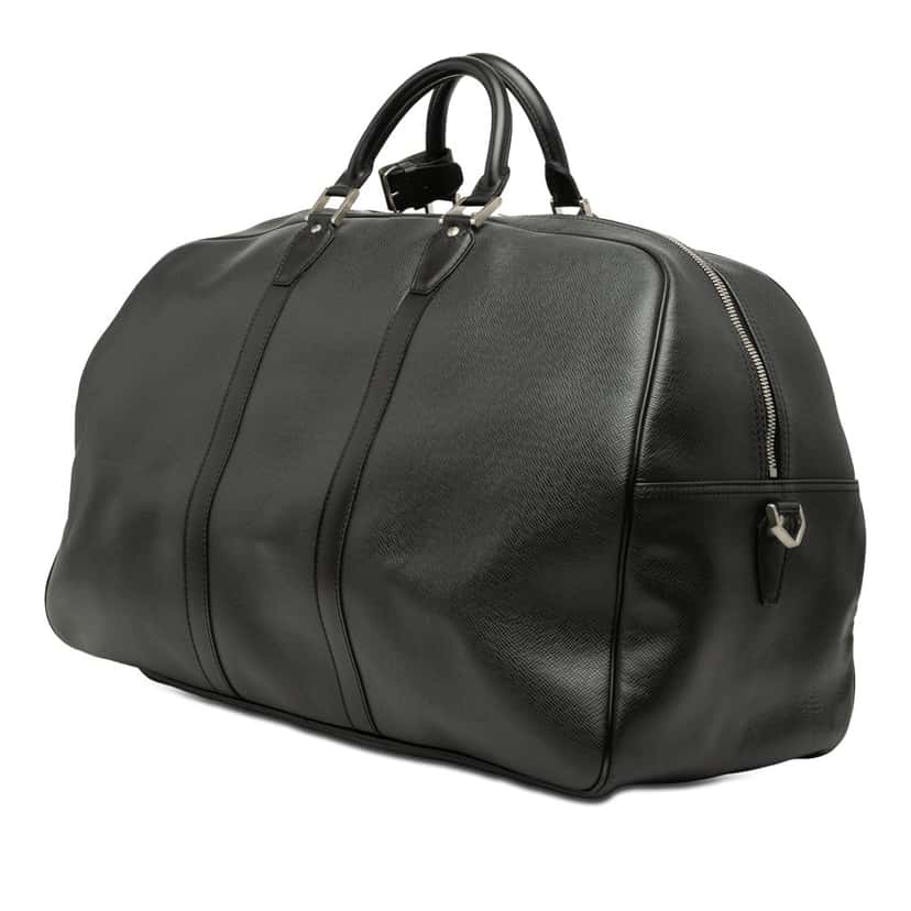 Louis Vuitton Taiga Kendall GM Black Leather Very good condition - Back View