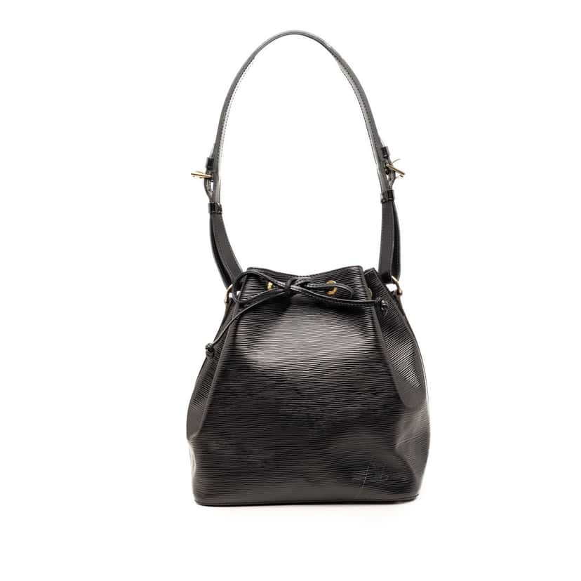 Louis Vuitton Epi Petit Noe Black Leather Good condition - Front View