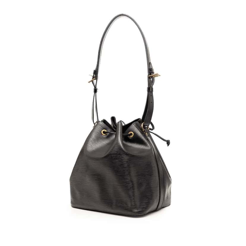 Louis Vuitton Epi Petit Noe Black Leather Good condition - Back View