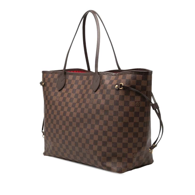 Louis Vuitton Damier Ebene Neverfull GM Brown Very good condition - Back View
