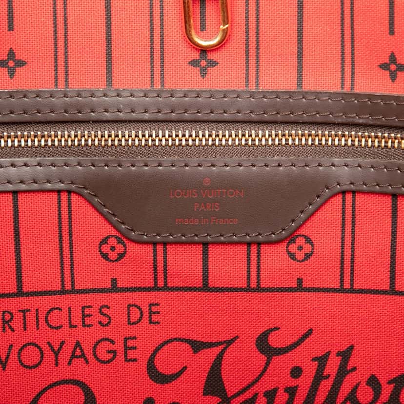 Louis Vuitton Damier Ebene Neverfull GM Brown Very good condition - Box View