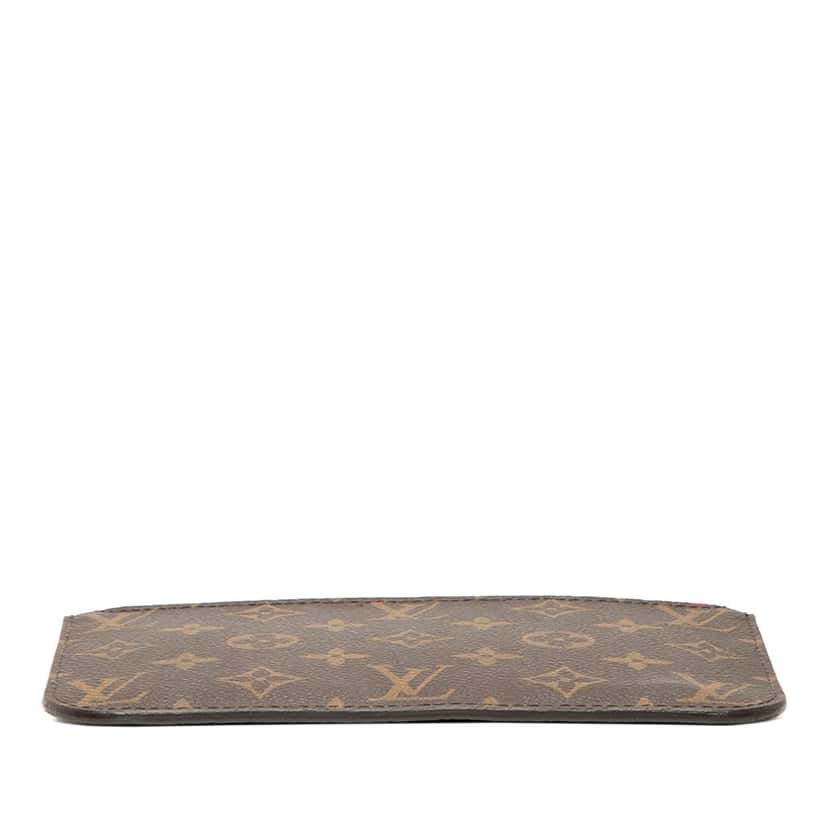 Louis Vuitton Monogram Neverfull Pouch PM Brown Very good condition - Inside View