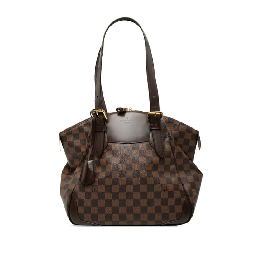 Louis Vuitton Damier Ebene Verona MM Brown Very good condition - Front View