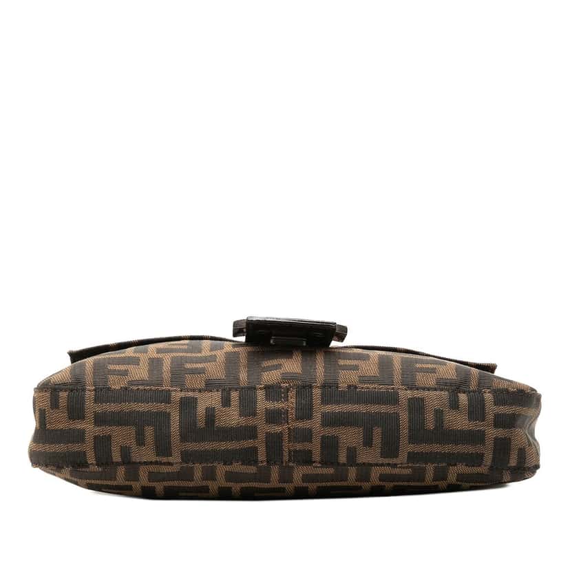 Fendi Zucca Canvas Baguette Brown Very good condition - Inside View
