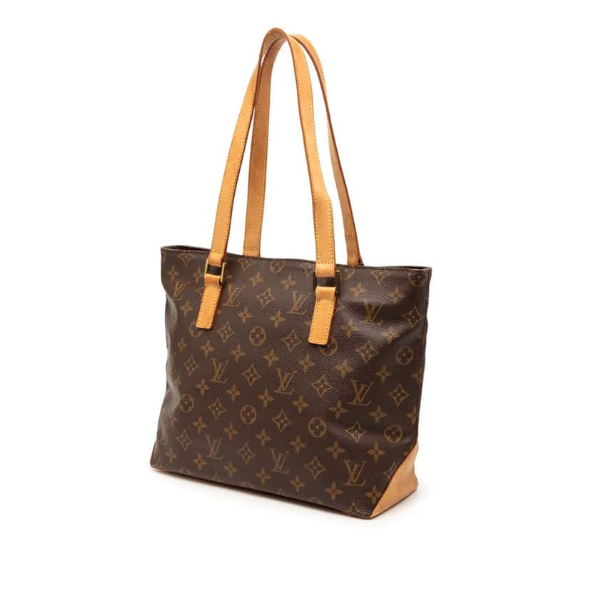 Louis Vuitton Monogram Cabas Piano Brown Very good condition - Back View
