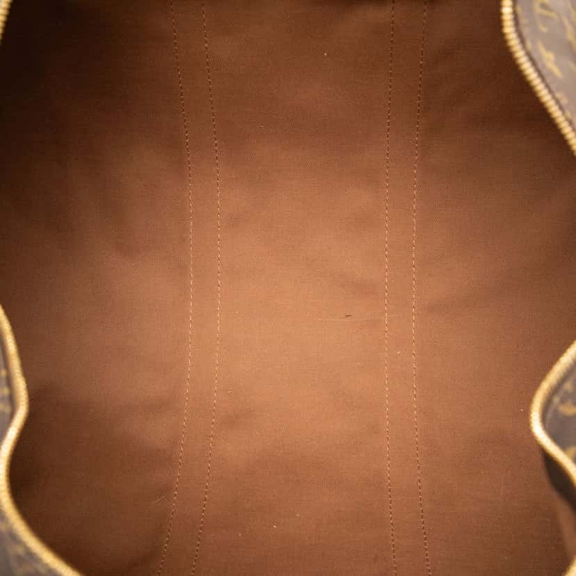 Louis Vuitton Monogram Keepall Bandouliere 55 Brown Good condition - Model View