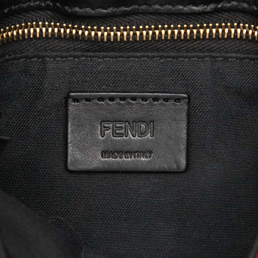 Fendi Zucca Canvas Convertible Baguette Pouch Red Very good condition - Box View