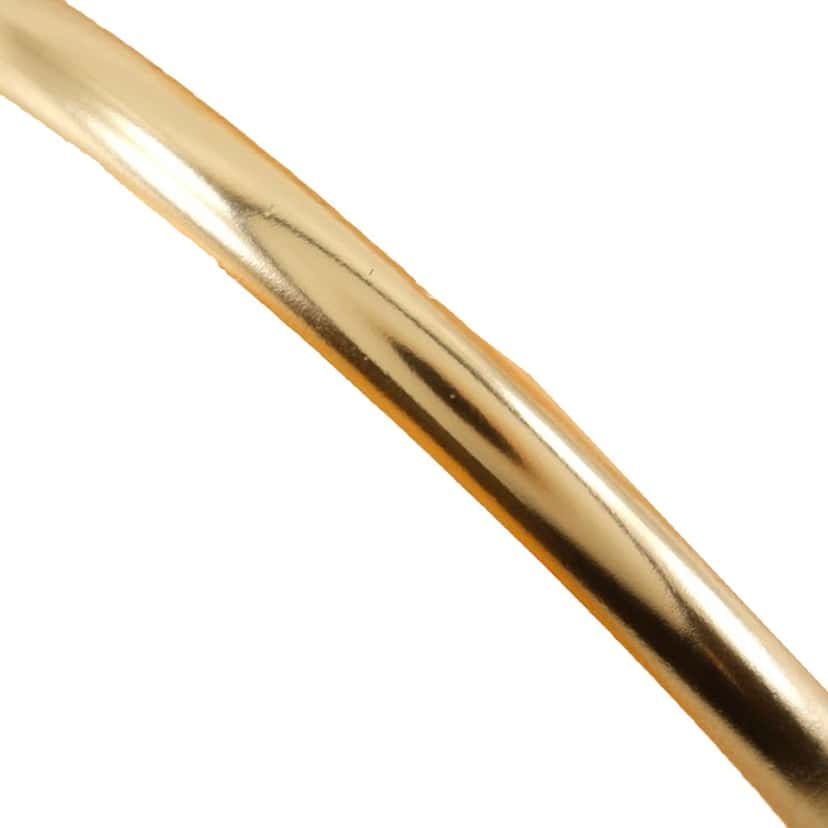 Chanel CC Gold Plated Rhinestone and Faux Pearl Bangle Gold Metal Very good condition - Box View