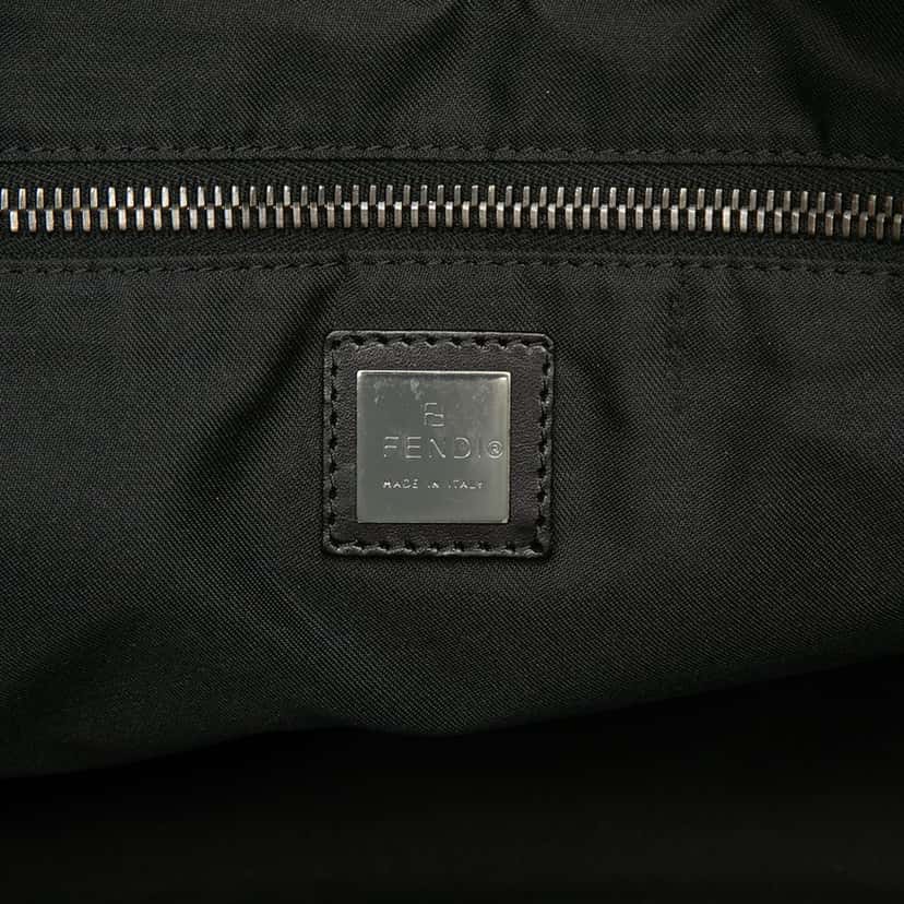 Fendi Zucchino Canvas Travel Bag Brown Very good condition - Box View