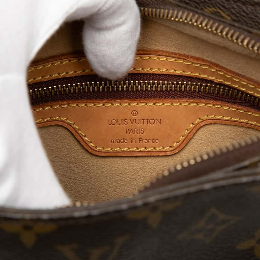 Louis Vuitton Monogram Looping MM Brown Very good condition - Box View