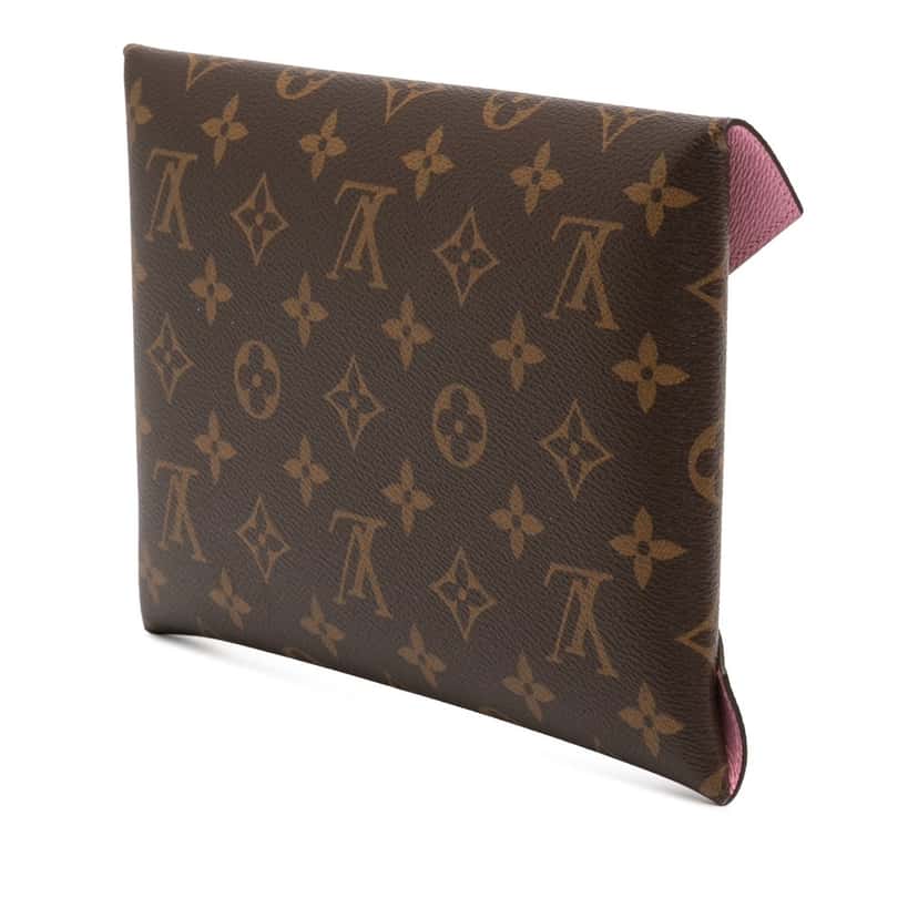 Louis Vuitton Monogram Christmas Animation Vivienne Kirigami Pochette Set Brown Very good condition - Back View