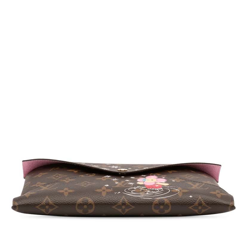 Louis Vuitton Monogram Christmas Animation Vivienne Kirigami Pochette Set Brown Very good condition - Inside View