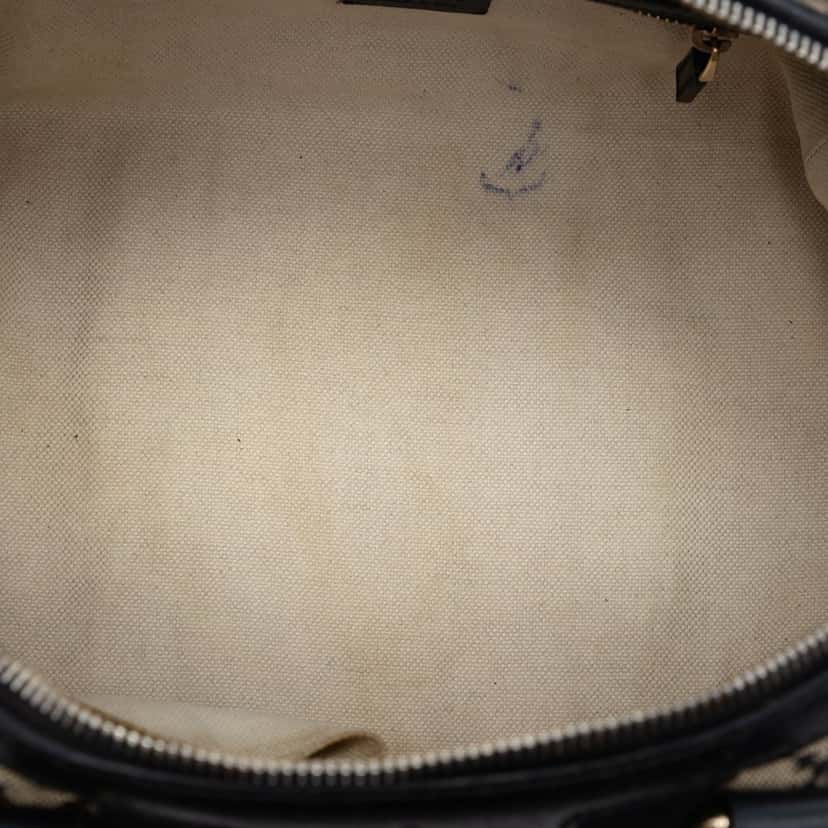 Gucci Small Diamante Canvas Web Joy Boston Bag Beige Very good condition - Model View