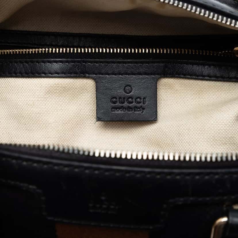 Gucci Small Diamante Canvas Web Joy Boston Bag Beige Very good condition - Box View