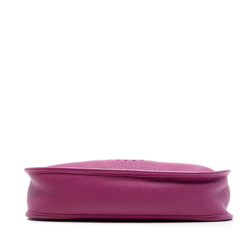 Hermès Clemence Evelyne I PM Purple Leather Very good condition - Inside View
