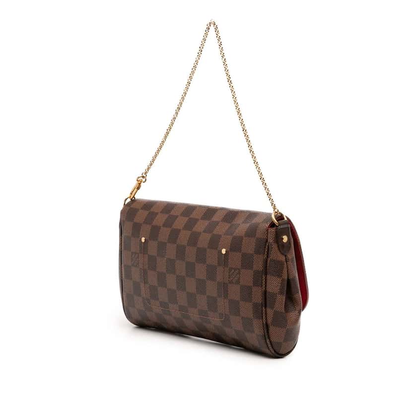 Louis Vuitton Damier Ebene Favorite MM Brown Very good condition - Back View