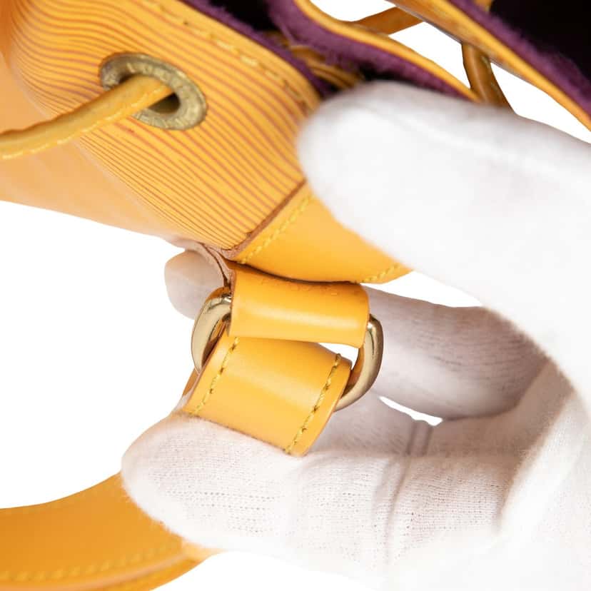 Louis Vuitton Epi Petit Noe Yellow Leather Very good condition - Box View