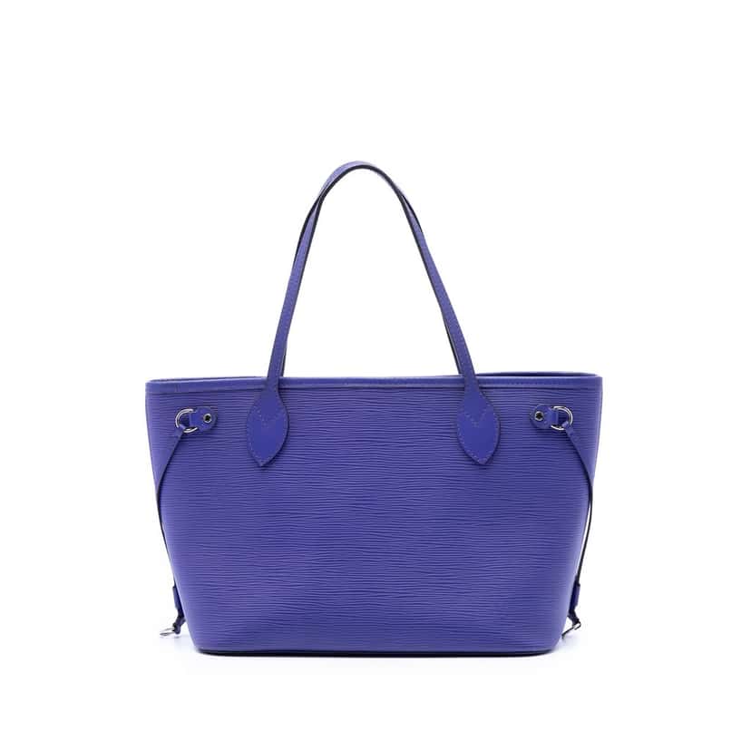Louis Vuitton Epi Neverfull PM Purple Leather Very good condition - Front View