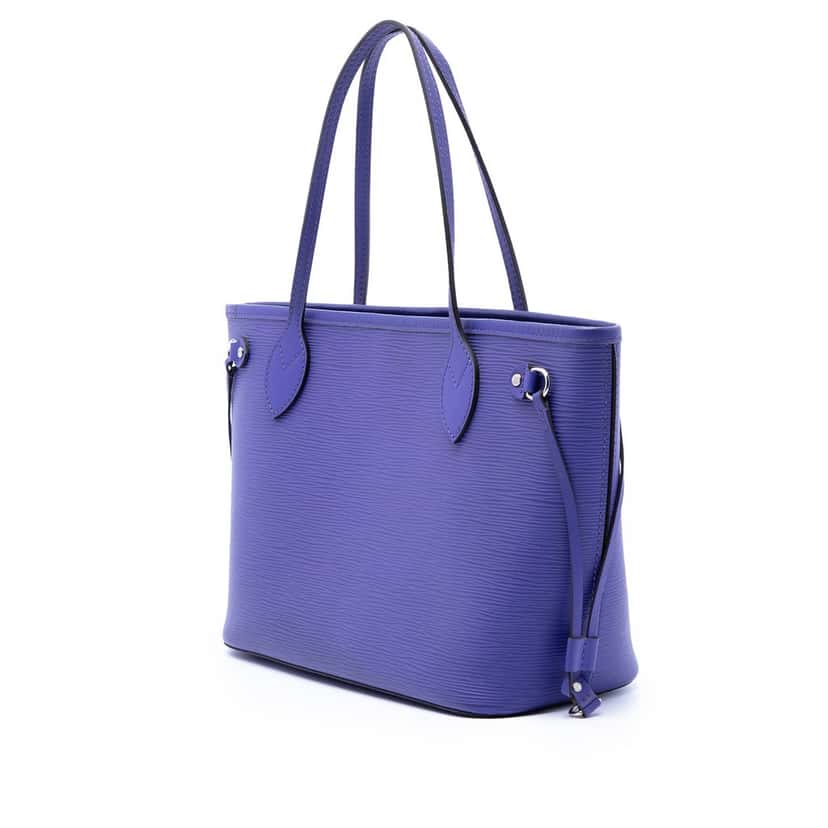 Louis Vuitton Epi Neverfull PM Purple Leather Very good condition - Back View