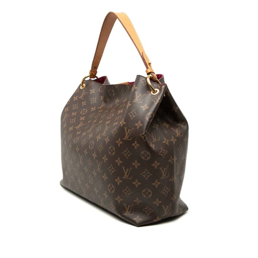 Louis Vuitton Monogram Graceful MM Brown Very good condition - Back View