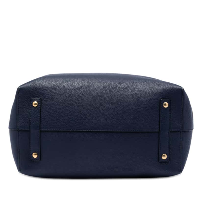 Burberry Large Bicolor Leather Belt Bag Blue Leather Very good condition - Inside View