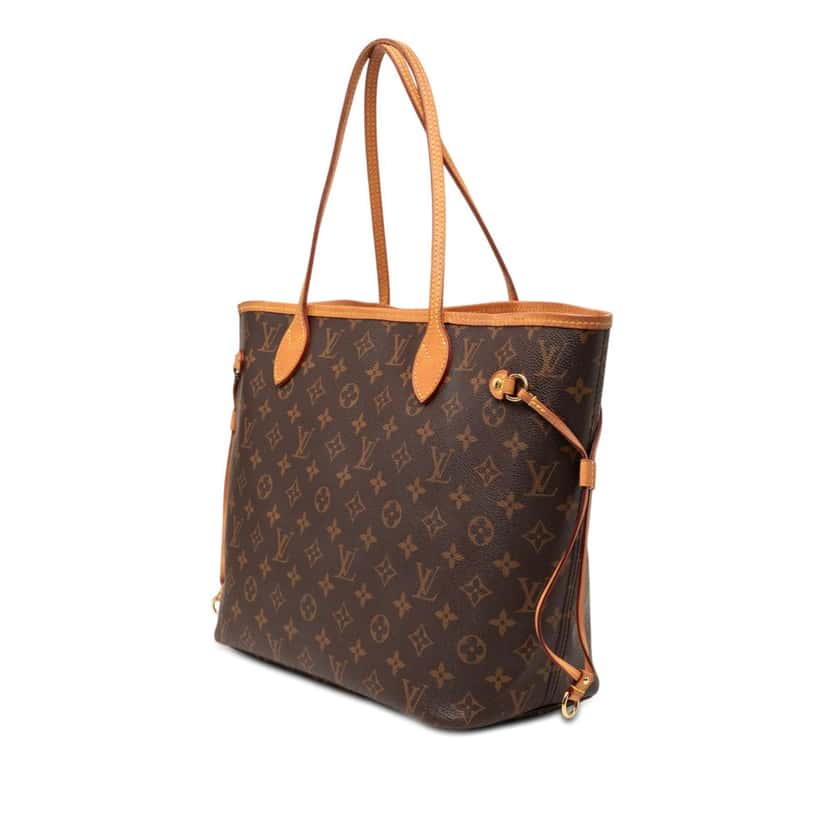 Louis Vuitton Monogram Neverfull MM Brown Very good condition - Back View