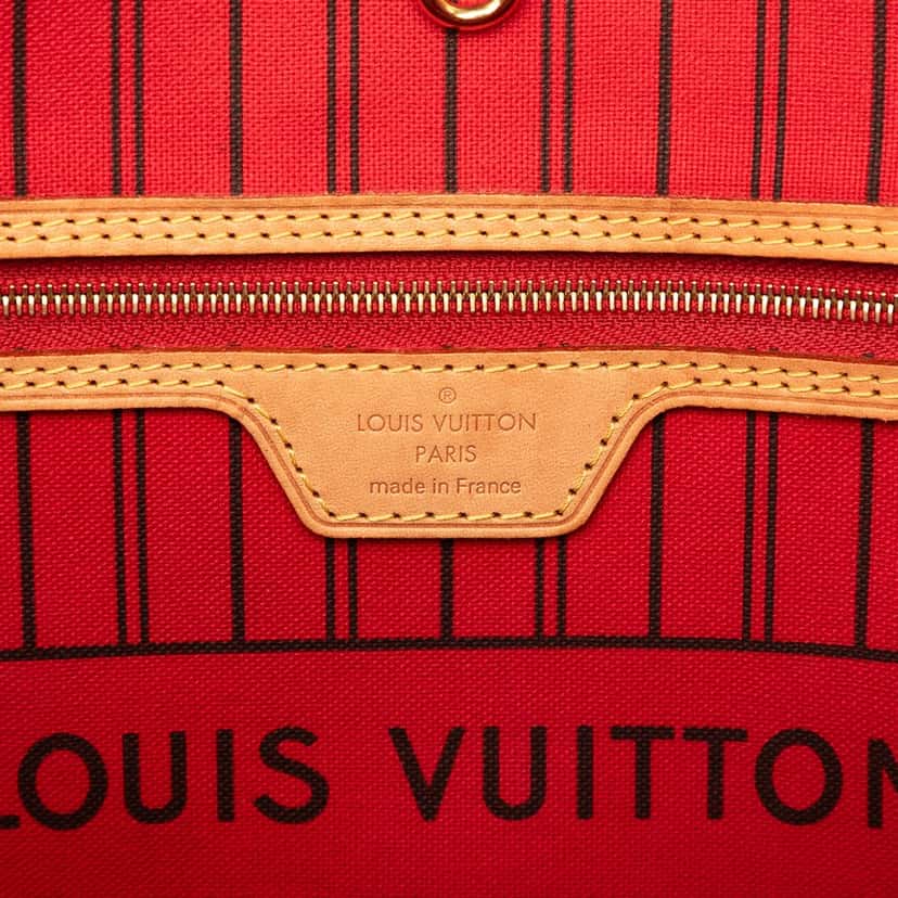 Louis Vuitton Monogram Neverfull MM Brown Very good condition - Box View