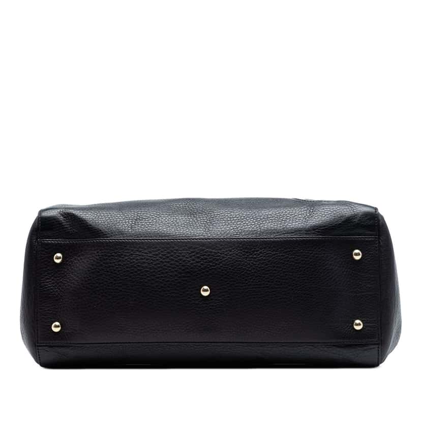 Gucci Leather Soho Convertible Tote Black Leather Very good condition - Inside View