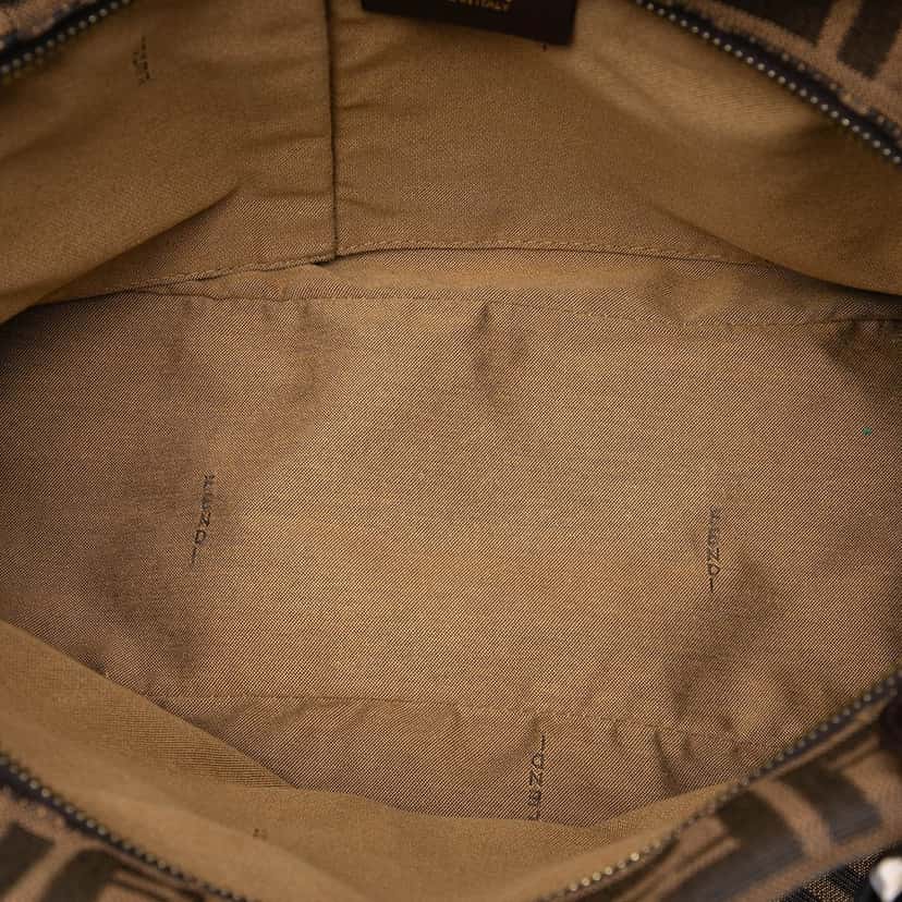 Fendi Medium Zucca Canvas Chef Shopper Tote Brown Very good condition - Model View