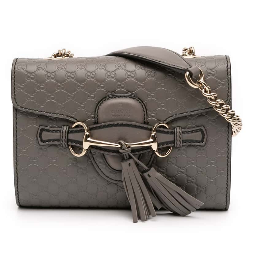 Gucci Mini Microguccissima Emily Crossbody Other Leather Very good condition - Front View
