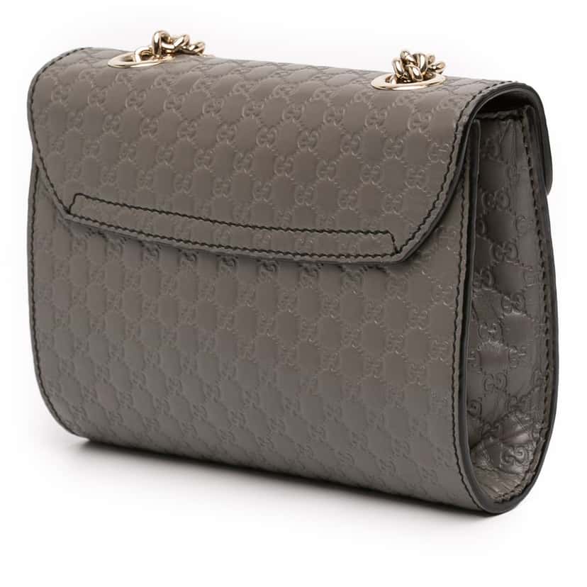 Gucci Mini Microguccissima Emily Crossbody Other Leather Very good condition - Back View
