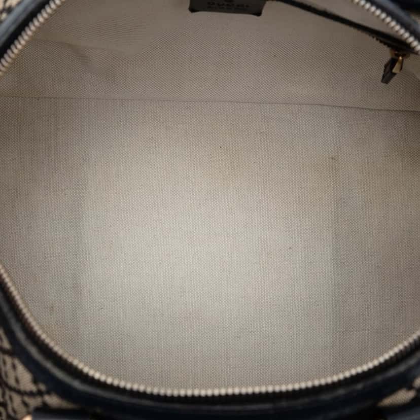 Gucci Medium Diamante Canvas Web Joy Boston Bag Beige Very good condition - Model View