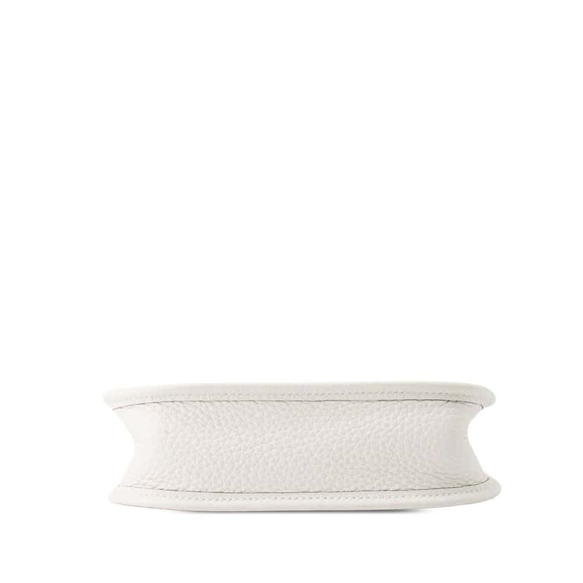 Hermès Clemence Evelyne TPM White Leather Very good condition - Inside View