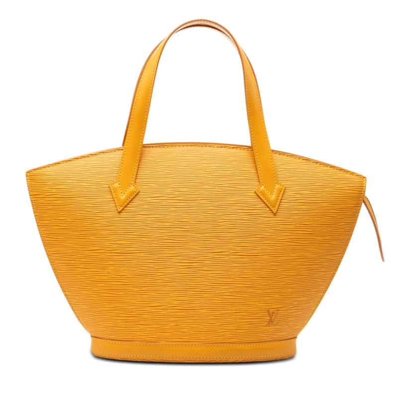 Louis Vuitton Epi Saint Jacques PM Short Strap Yellow Leather Very good condition - Front View