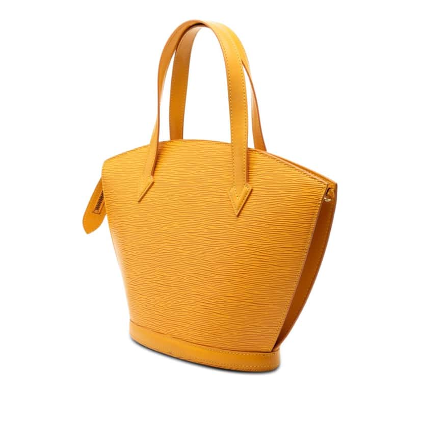 Louis Vuitton Epi Saint Jacques PM Short Strap Yellow Leather Very good condition - Back View